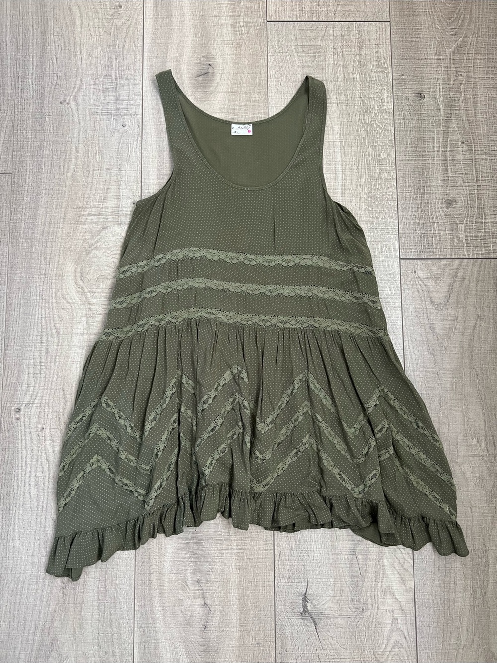 Free People Voile Trapeze Slip Size Medium - Picture 2 of 9